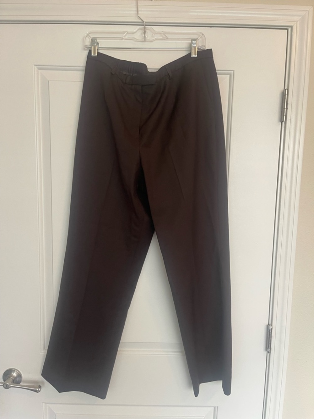 Pendleton Women’s Sz 16 Vintage Brown Virgin Wool Dress Pants In EUC